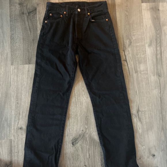 LEVI’S Vintage 501 | Black straight/wide leg denim - Picture 15 of 15
